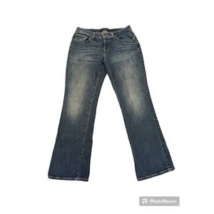Lucky Brand Women's Blue Low Rise Lolita Boot Jeans Size 6 30" X 30" Stretch